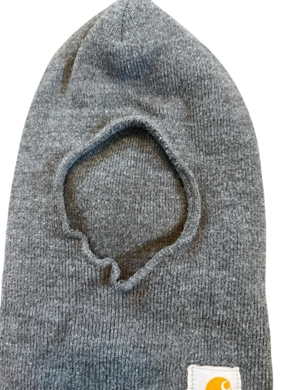 Carhartt Charcoal Gray Balaclava Beanie EUC OSFA